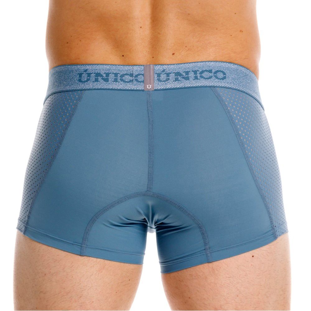 Mundo Unico Men's Underwear 26040100127 Classic Trunks Color 46-Blue - Premium Athletic Comfort