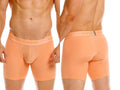 Mundo Unico Men's Underwear 26040100222 Classic Boxer Briefs in Apricot - Essential Comfort Color 40-Apricot