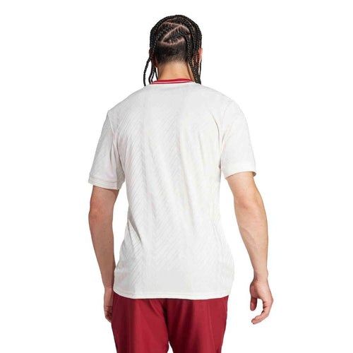 adidas Men's Manchester United 23/24 Lifestyler Jersey - CLOUD WHITE