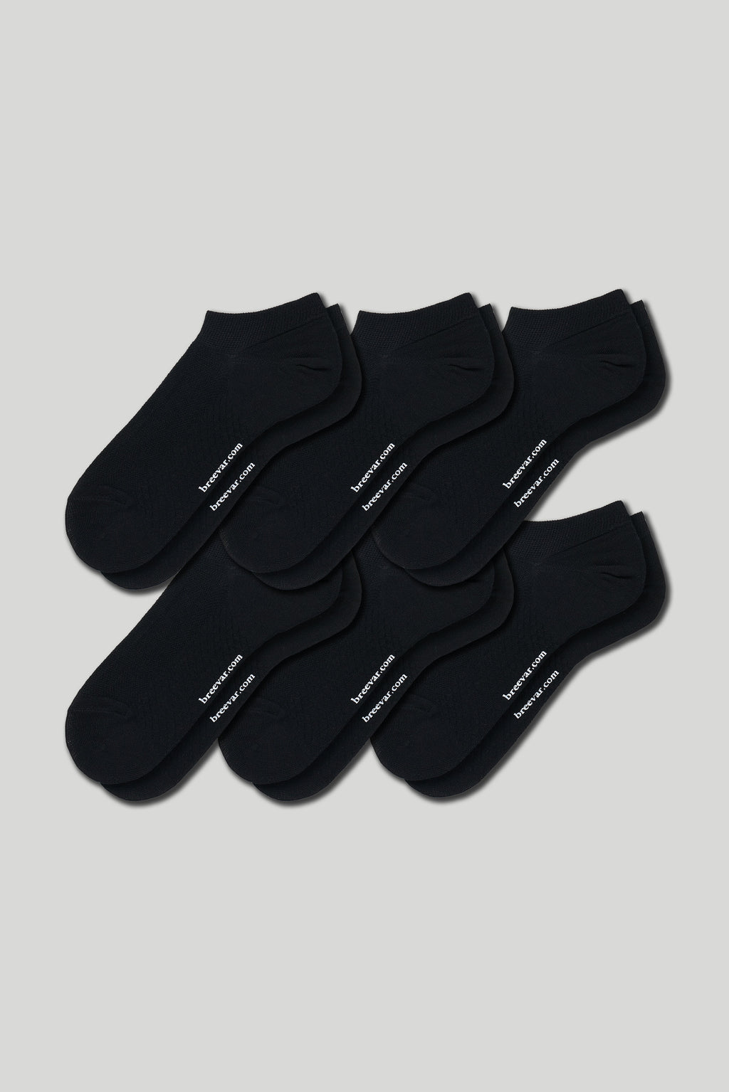 6-Pack Women's Antibacterial Massage Ankle Socks