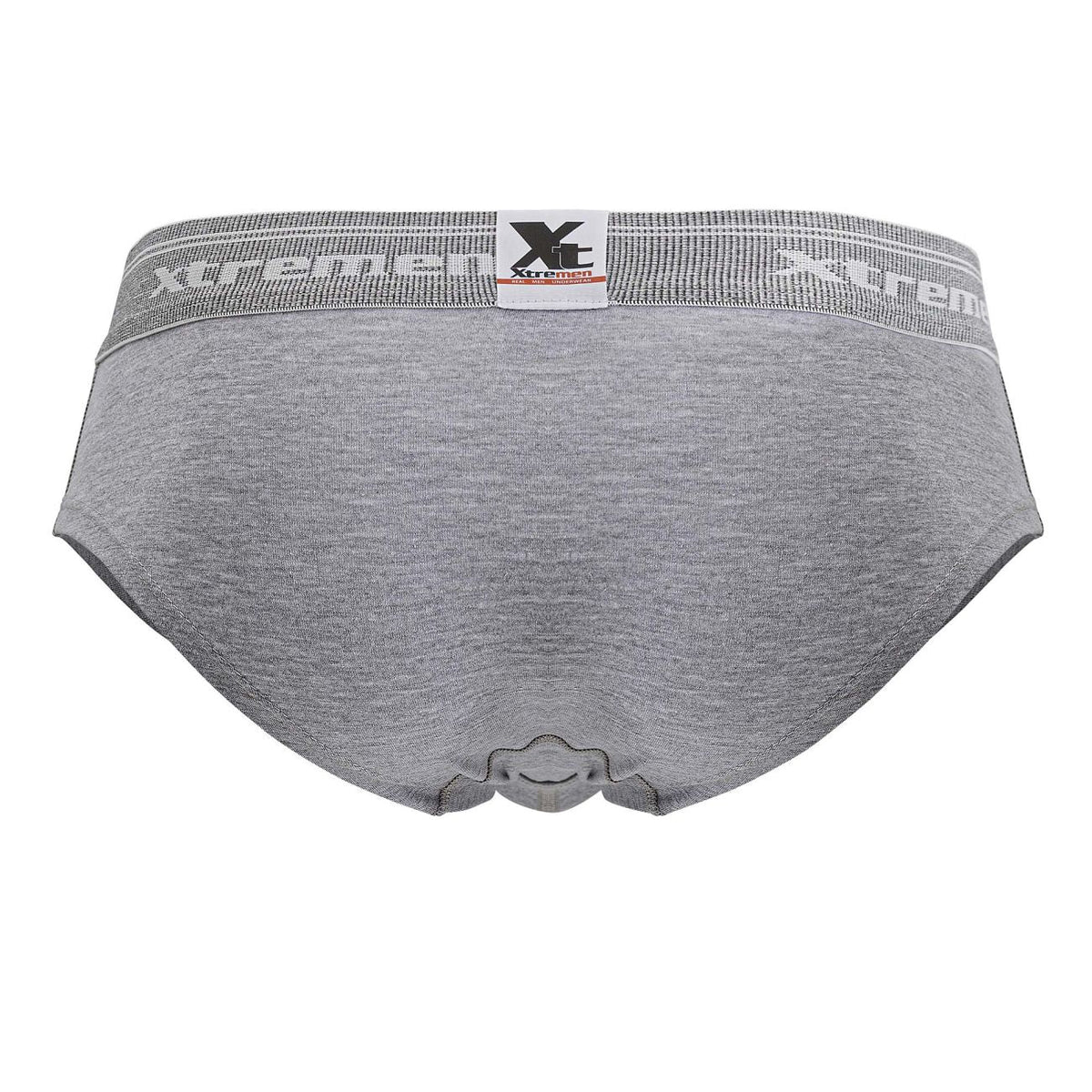 Xtremen Men's Underwear 41315 Cotton Blend Briefs Color Jasper Gray