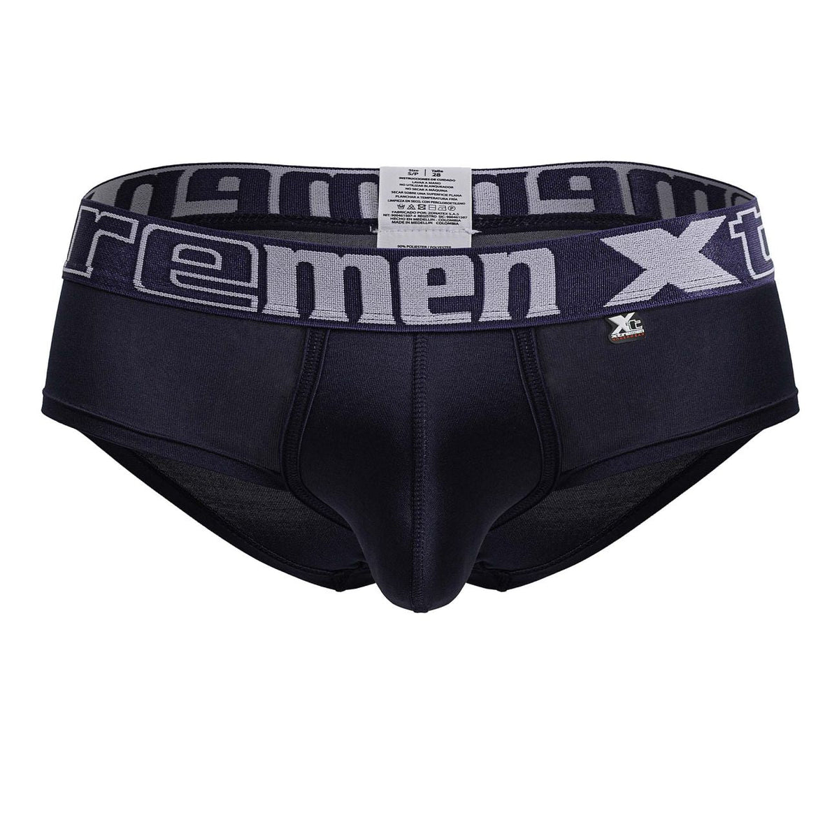Xtremen Men's Underwear 41316 Microfiber Briefs Color Navy