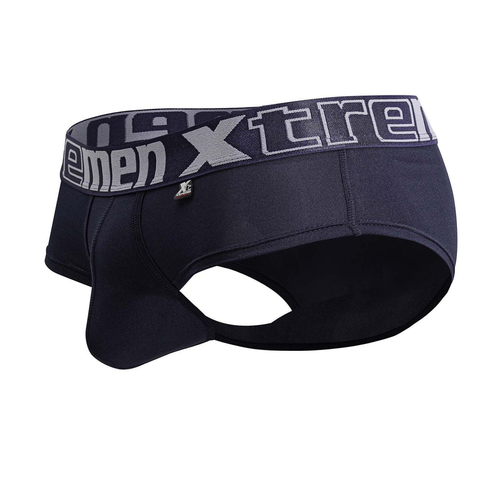 Xtremen Men's Underwear 41316 Microfiber Briefs Color Navy
