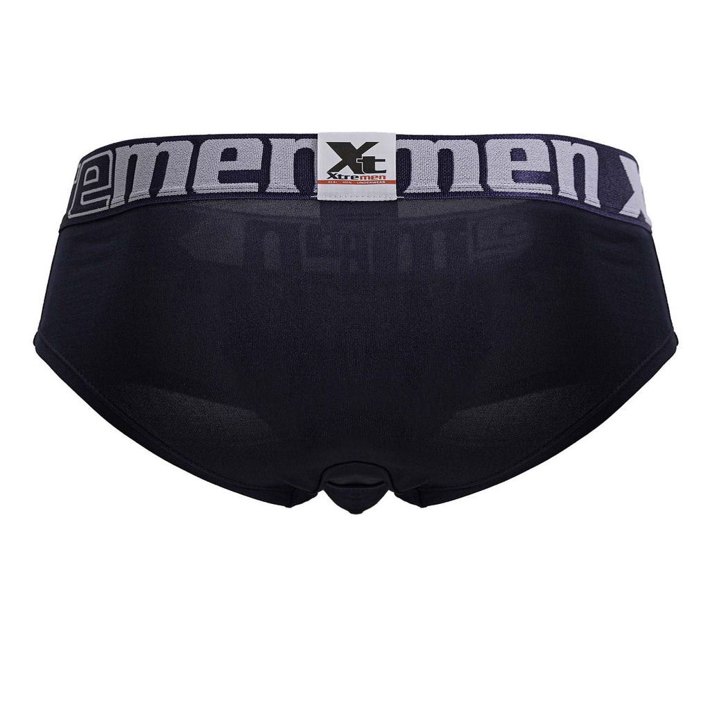 Xtremen Men's Underwear 41316 Microfiber Briefs Color Navy
