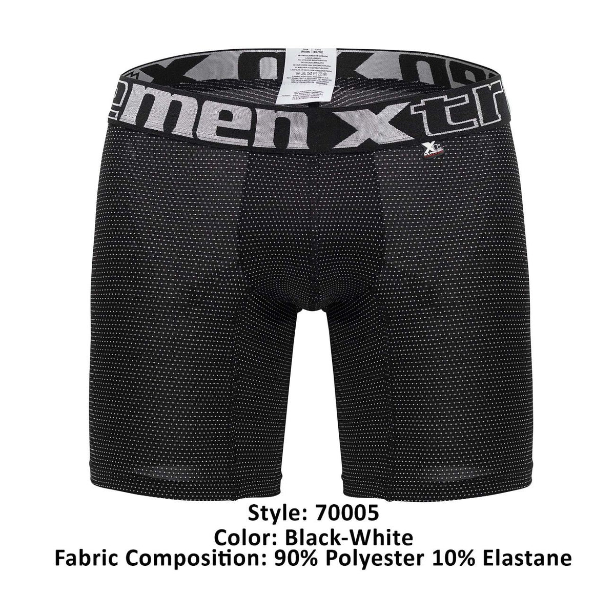 Xtremen Men's Underwear 70005 Plus Color Black