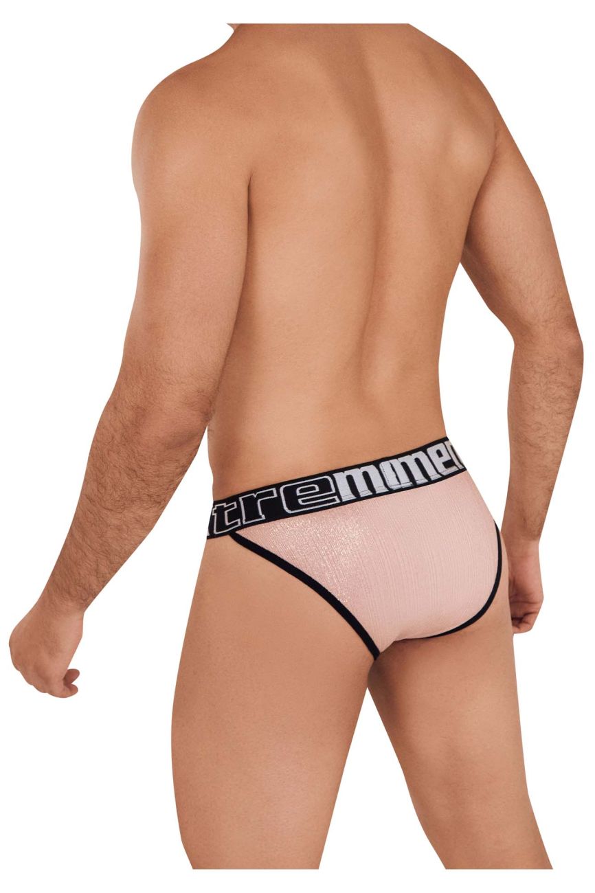 Xtremen Men's Underwear 91089X Frice Microfiber Bikini Color Pink