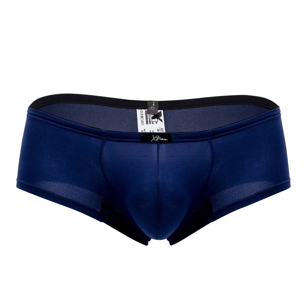 Xtremen Men's Underwear 91103X Microfiber Trunks Color Dark Blue