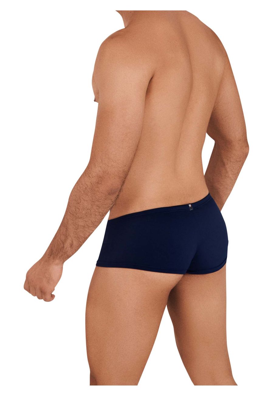 Xtremen Men's Underwear 91103X Microfiber Trunks Color Dark Blue