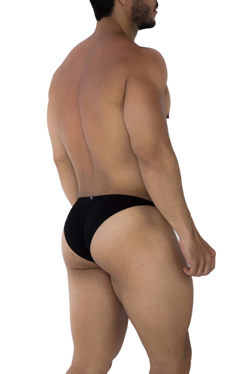 Xtremen Men's Underwear 91177 Microfiber Bikini Color Black