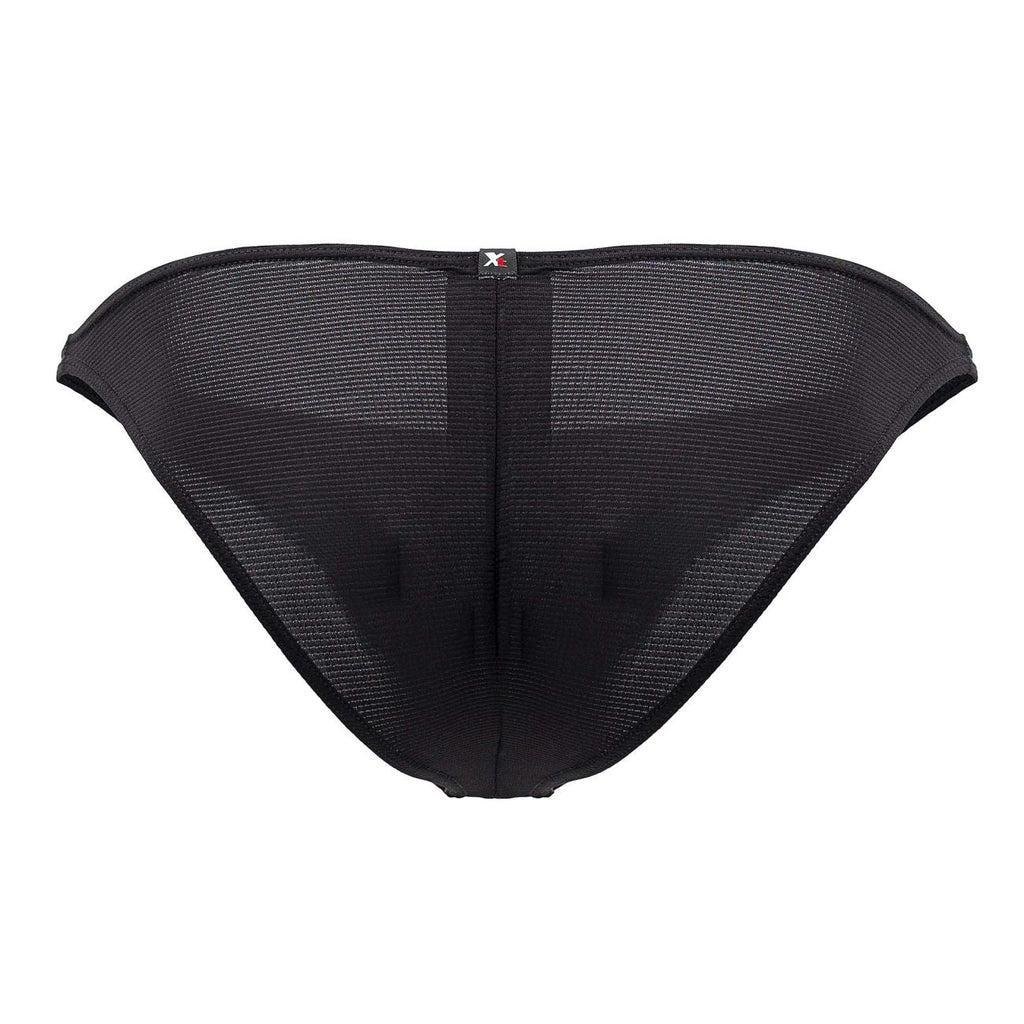 Xtremen Men's Underwear 91177 Microfiber Bikini Color Black