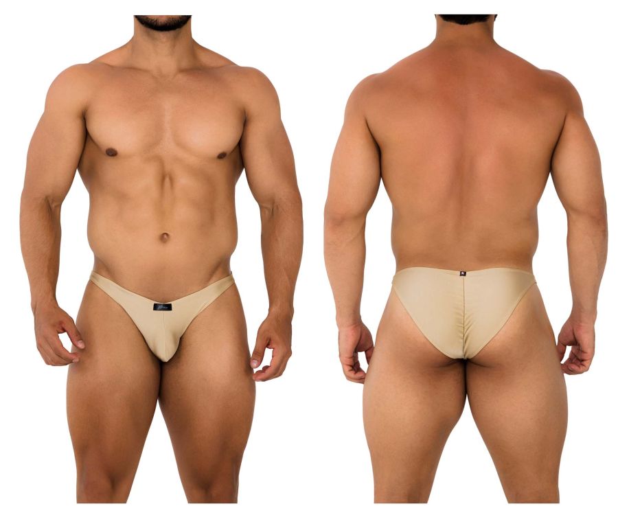 Xtremen Men's Underwear 91179 Microfiber Bikini Color Gold