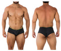 Xtremen Men's Underwear 91199 Jacquard Trunks Color Gray