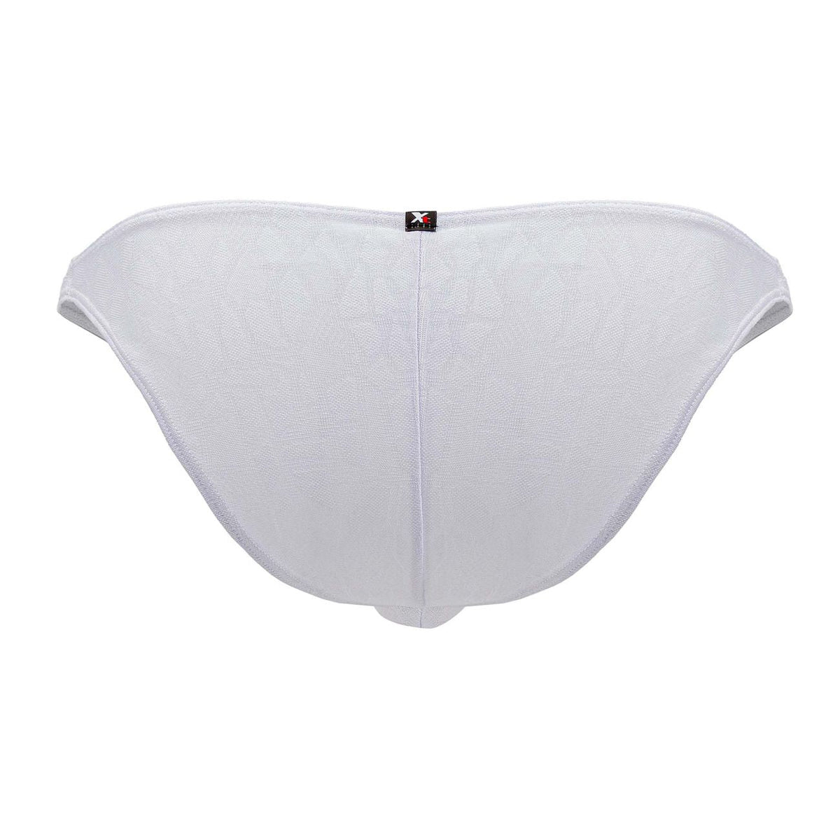 Xtremen Men's Underwear 91201 Jacquard Bikini Color White