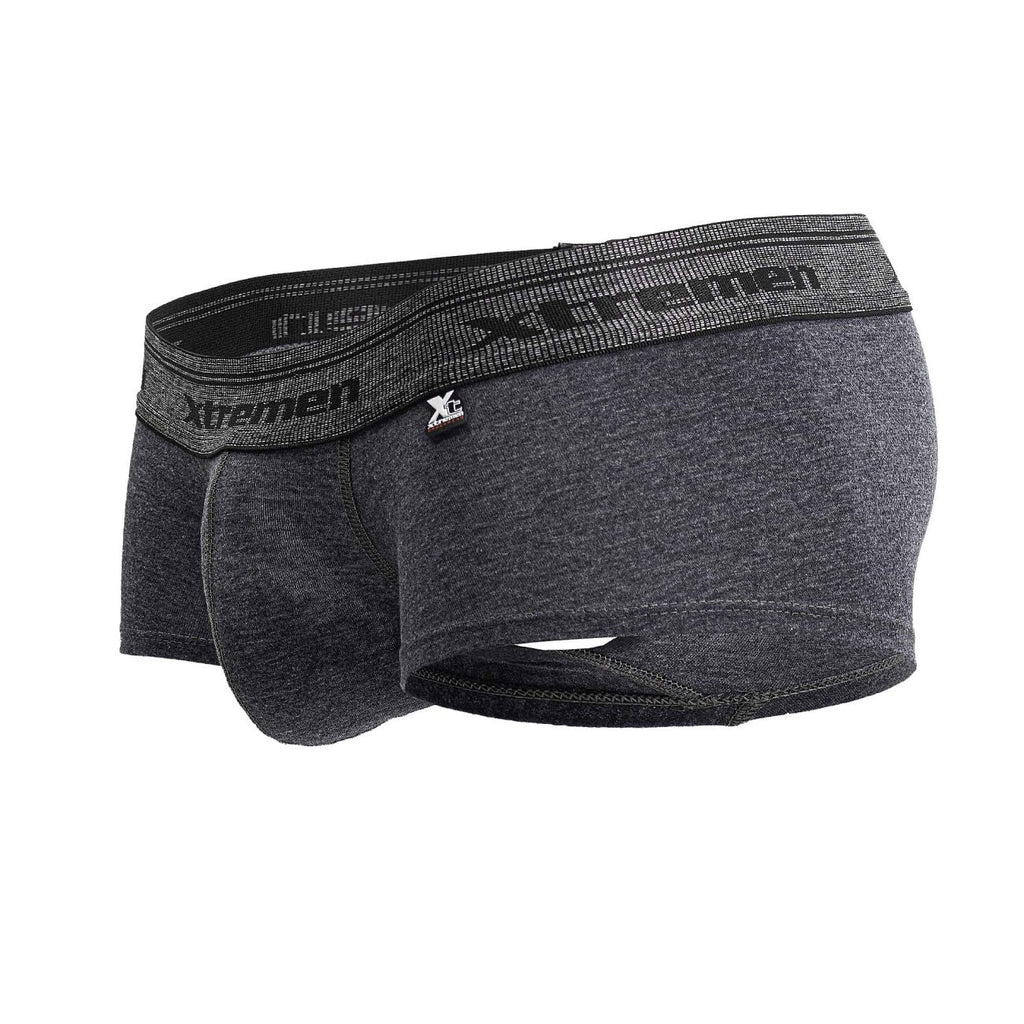 Xtremen Men's Underwear 91205B Cotton Blend Trunks Color Cross