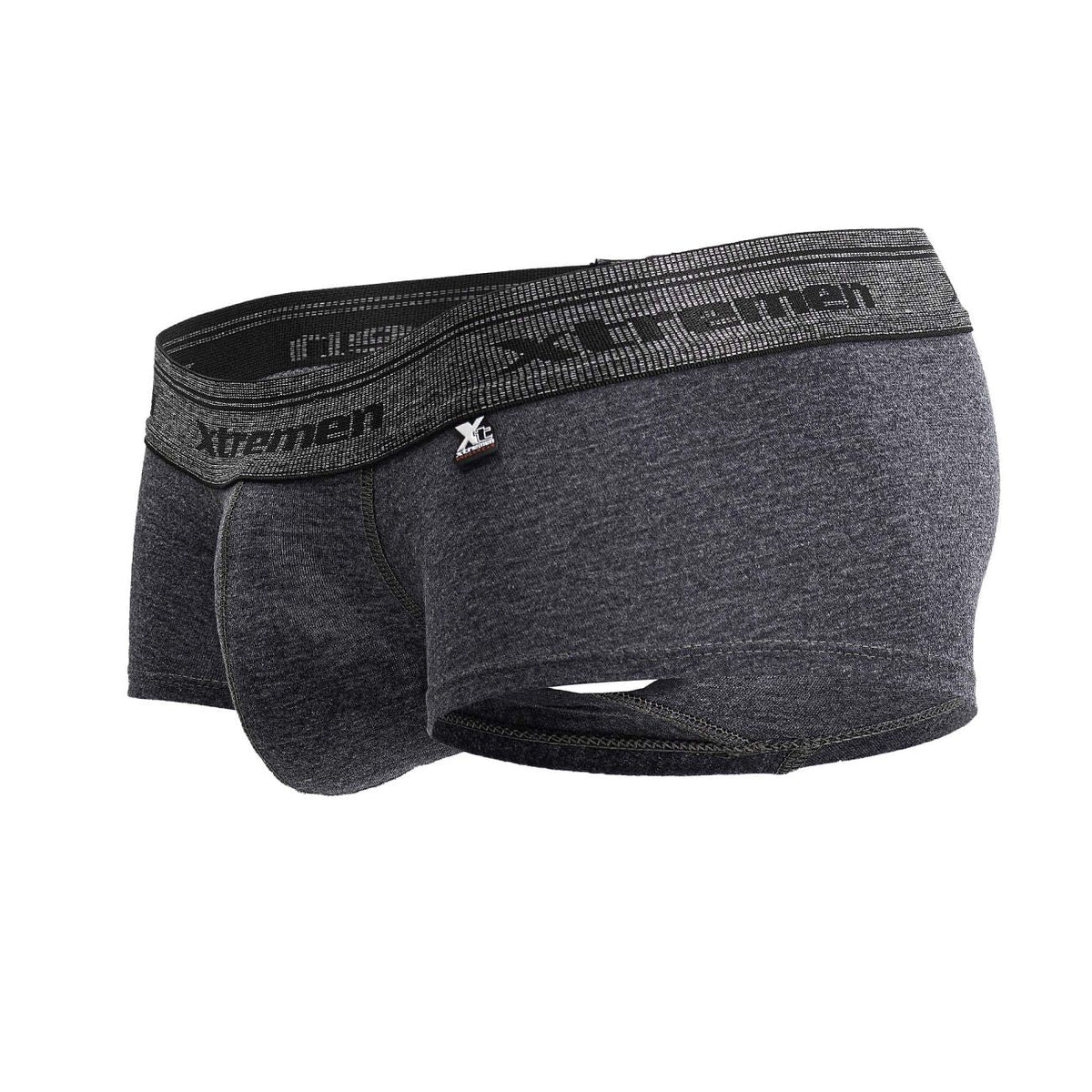 Xtremen Men's Underwear 91205B Cotton Blend Trunks Color Cross