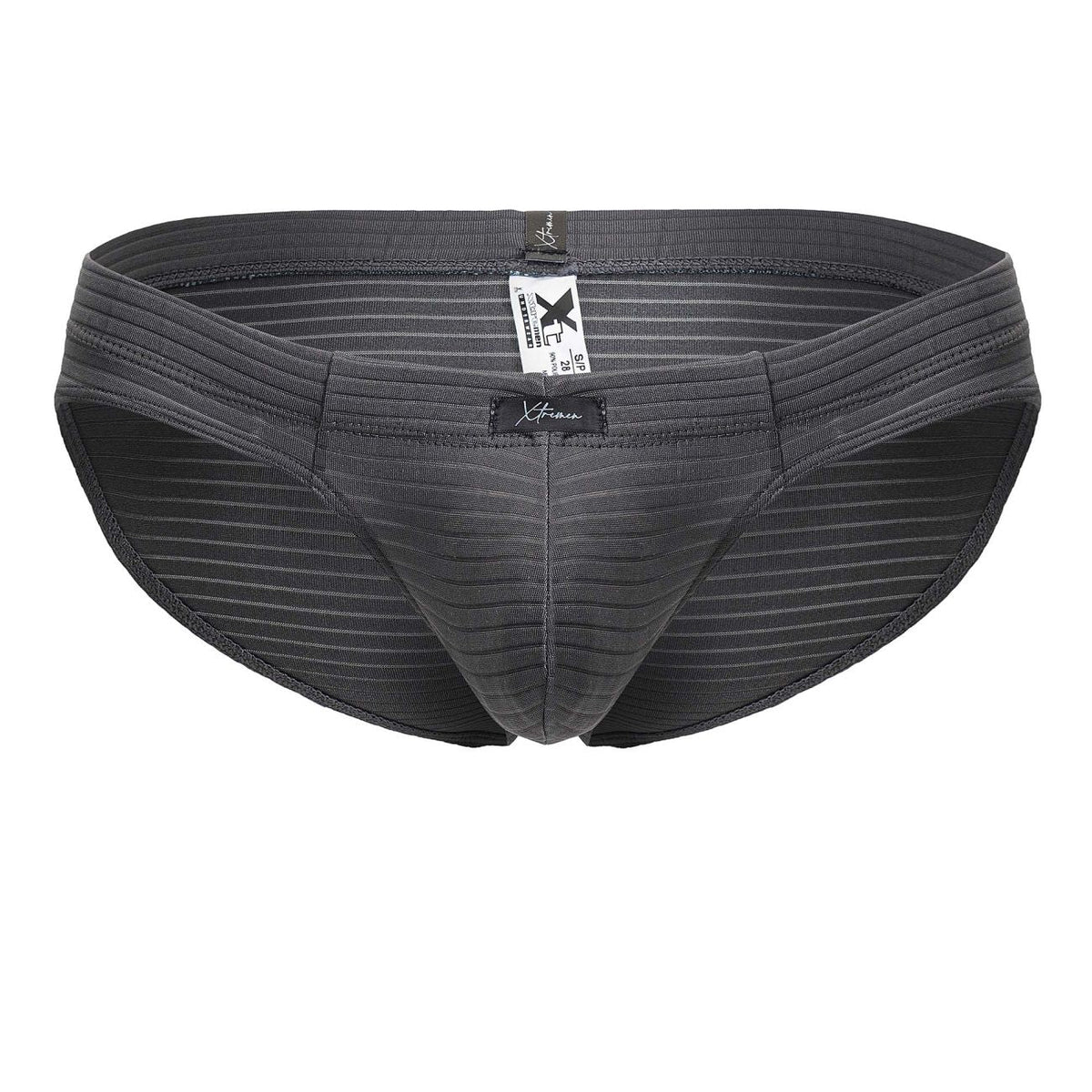 Xtremen Men's Underwear 91210B Microfiber Briefs Color Gray