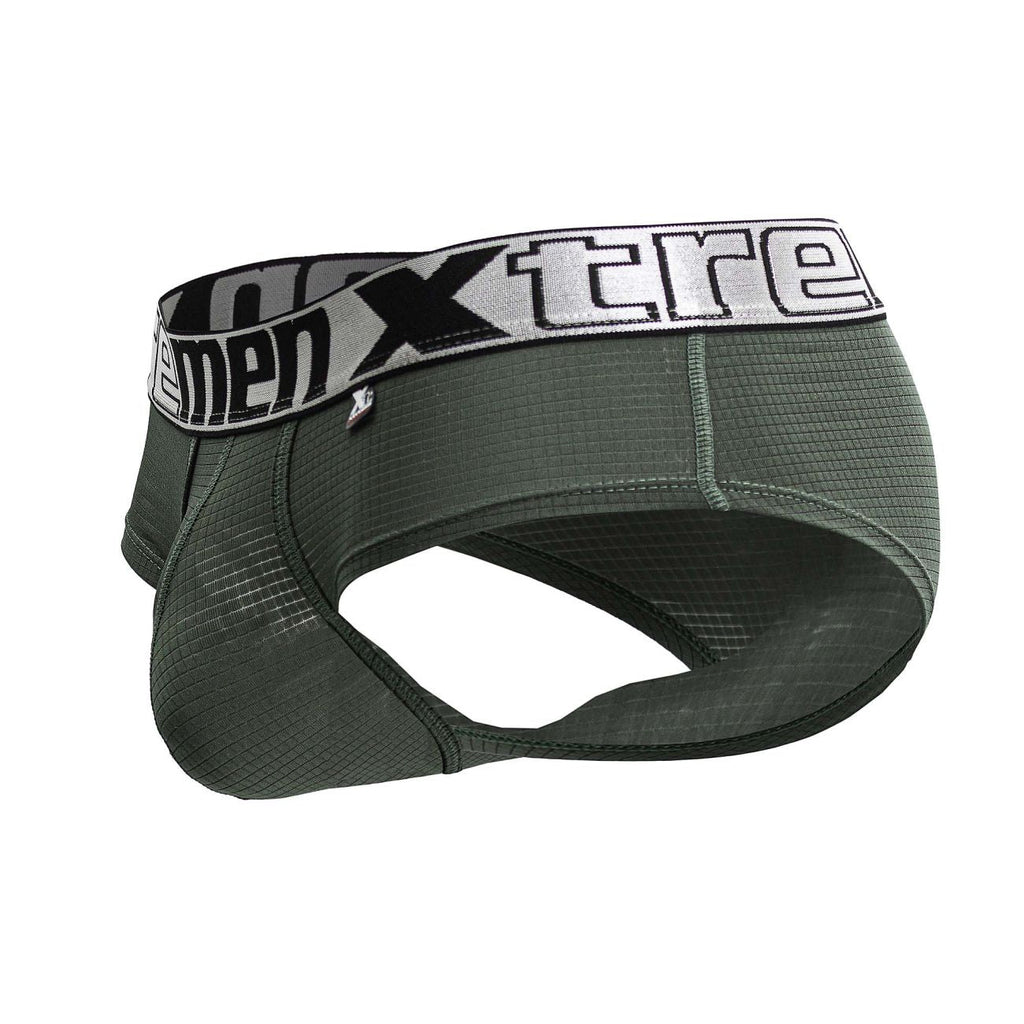 Xtremen Men's Underwear 91221 Microfiber Briefs Color Green
