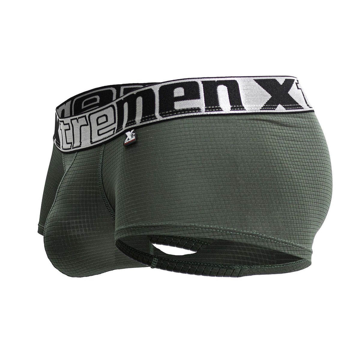 Xtremen Men's Underwear 91222 Microfiber Trunks Color Green