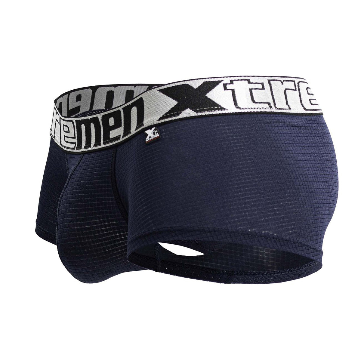 Xtremen Men's Underwear 91222 Microfiber Trunks Color Navy