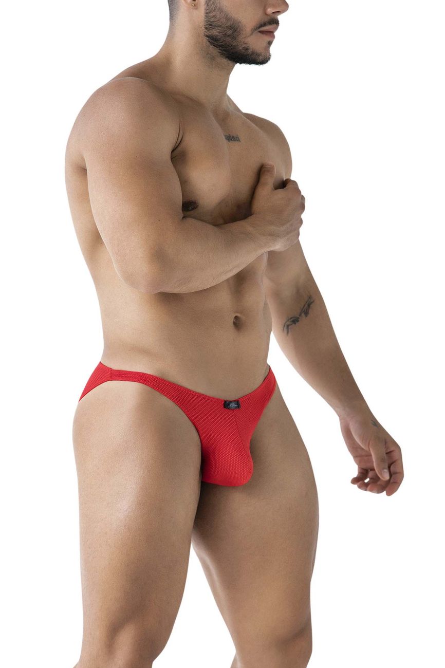 Xtremen Men's Underwear 91224 Microfiber Bikini Color Red
