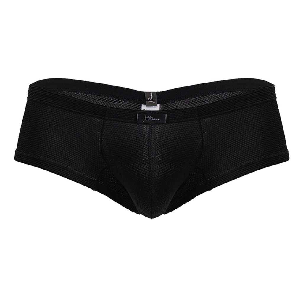 Xtremen Men's Underwear 91225 Microfiber Trunks Color Black