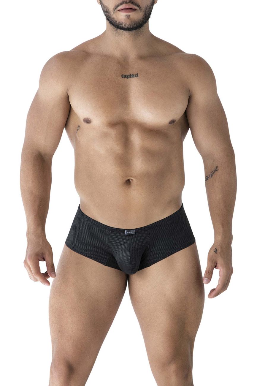 Xtremen Men's Underwear 91225 Microfiber Trunks Color Black