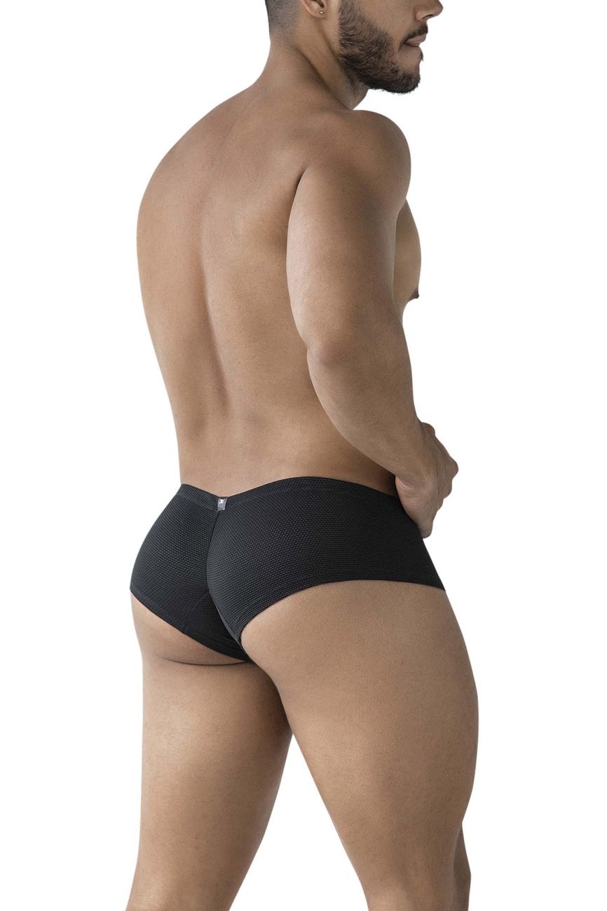 Xtremen Men's Underwear 91225 Microfiber Trunks Color Black