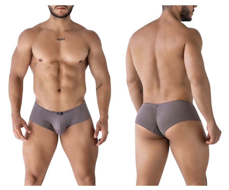 Xtremen Men's Underwear 91225 Microfiber Trunks Color Gray