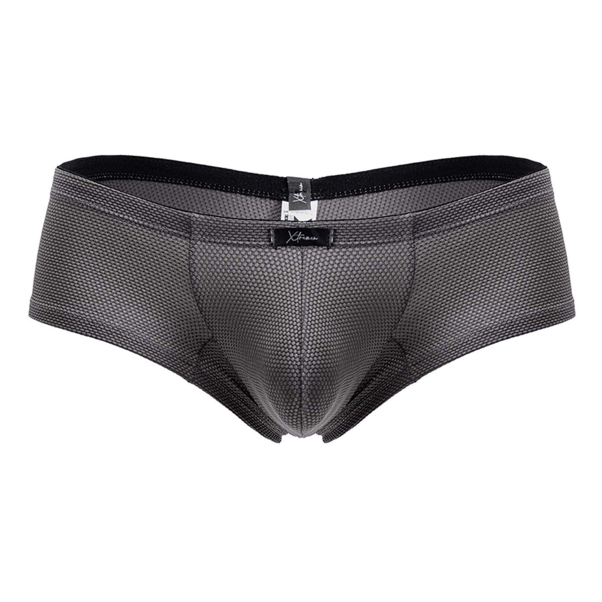 Xtremen Men's Underwear 91225 Microfiber Trunks Color Gray