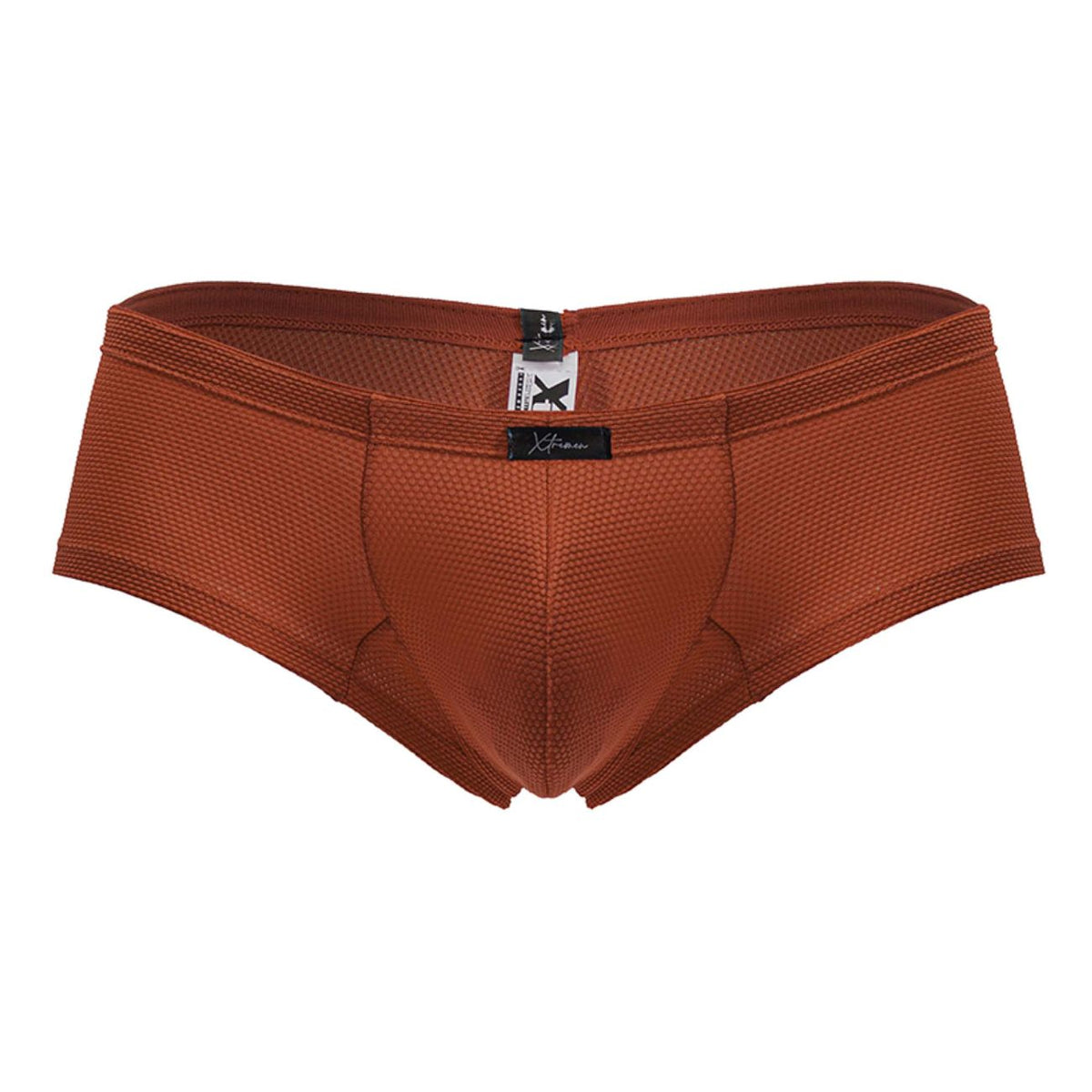 Xtremen Men's Underwear 91225 Microfiber Trunks Color Red
