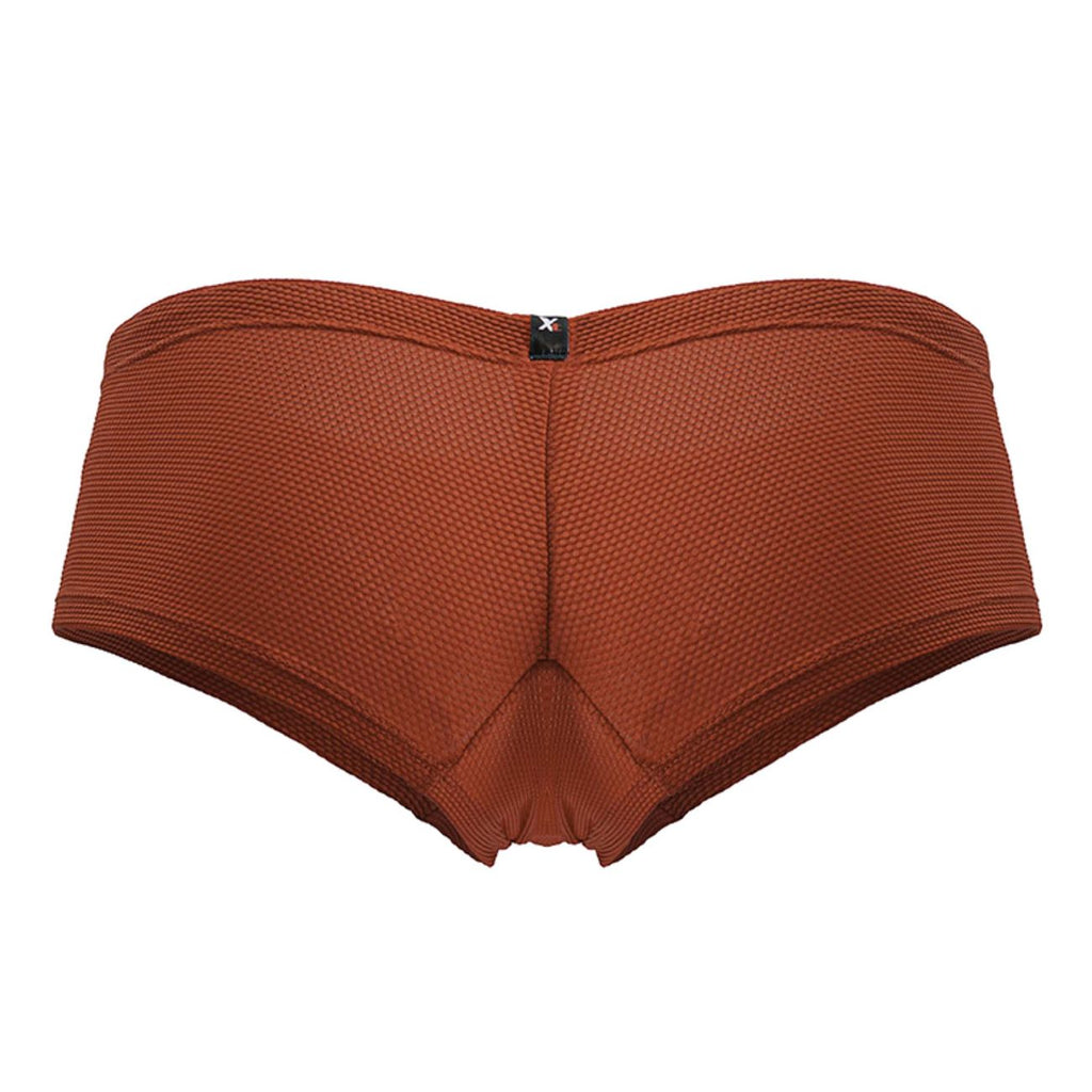 Xtremen Men's Underwear 91225 Microfiber Trunks Color Red