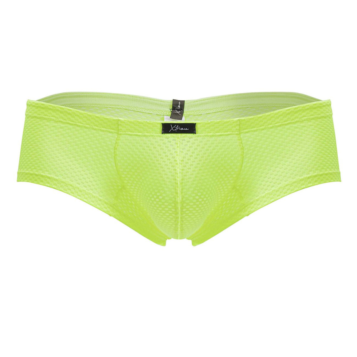 Xtremen Men's Underwear 91228 Microfiber Trunks Color Neon Green