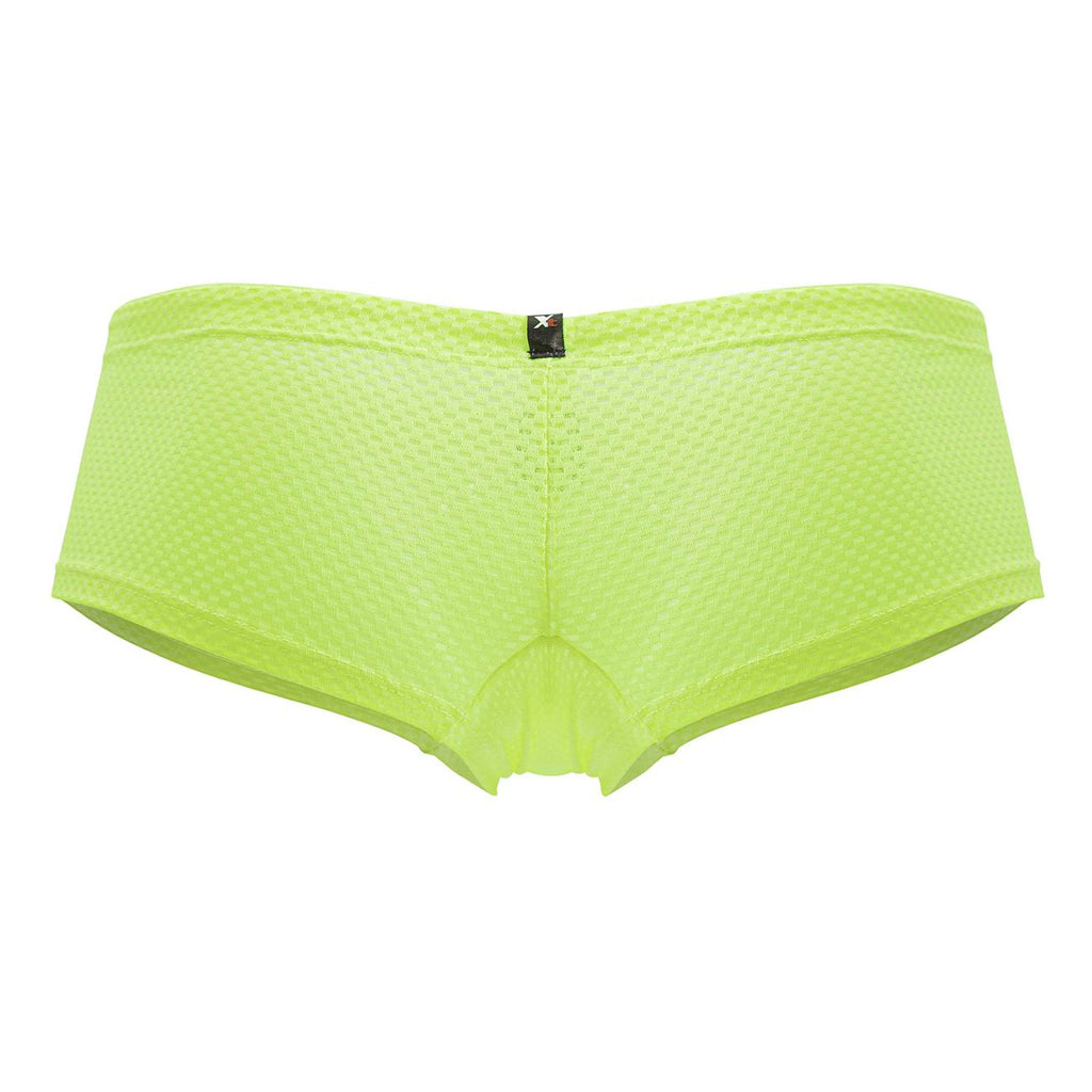 Xtremen Men's Underwear 91228 Microfiber Trunks Color Neon Green