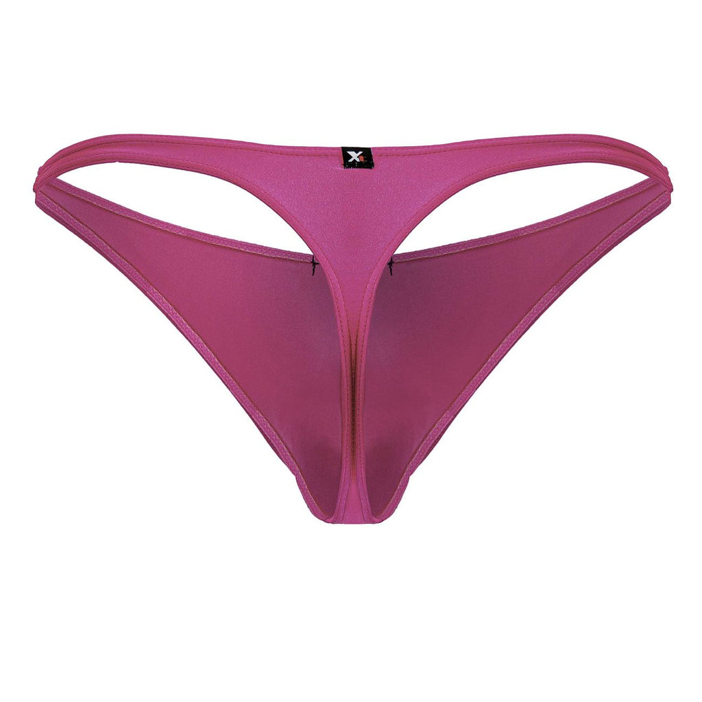 Xtremen Men's Underwear 91232 Microfiber Thongs Color Fuchsia