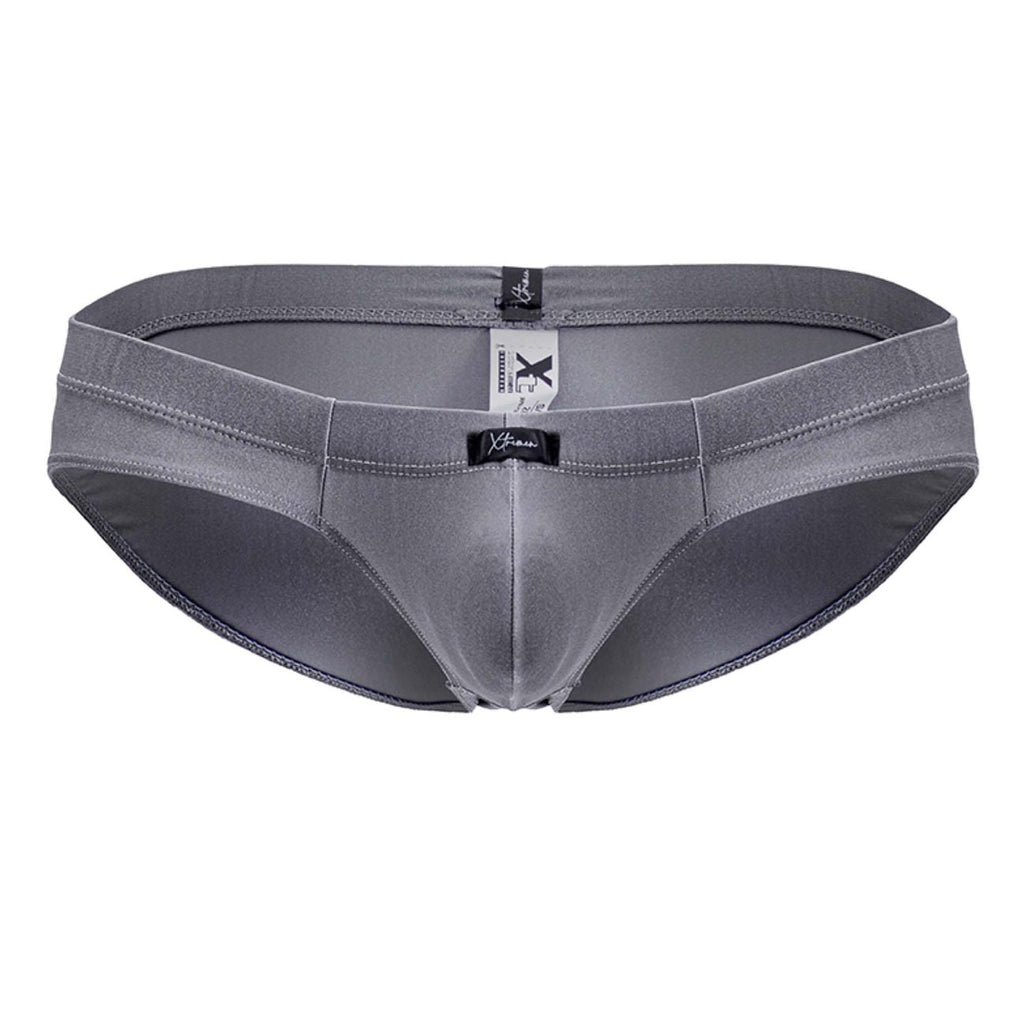 Xtremen Men's Underwear 91233 Microfiber Briefs Color Gray