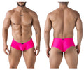 Xtremen Men's Underwear 91234 Microfiber Trunks Color Fuchsia