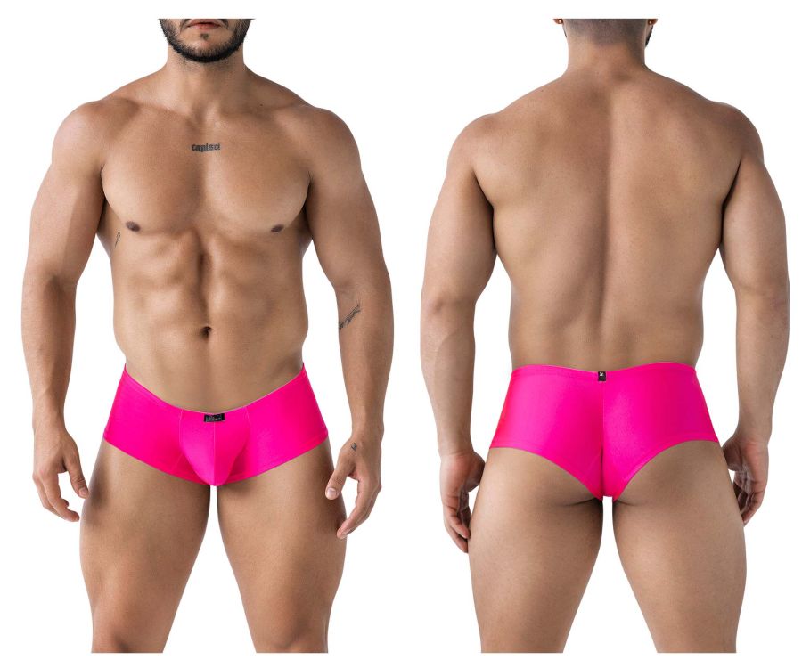 Xtremen Men's Underwear 91234 Microfiber Trunks Color Fuchsia