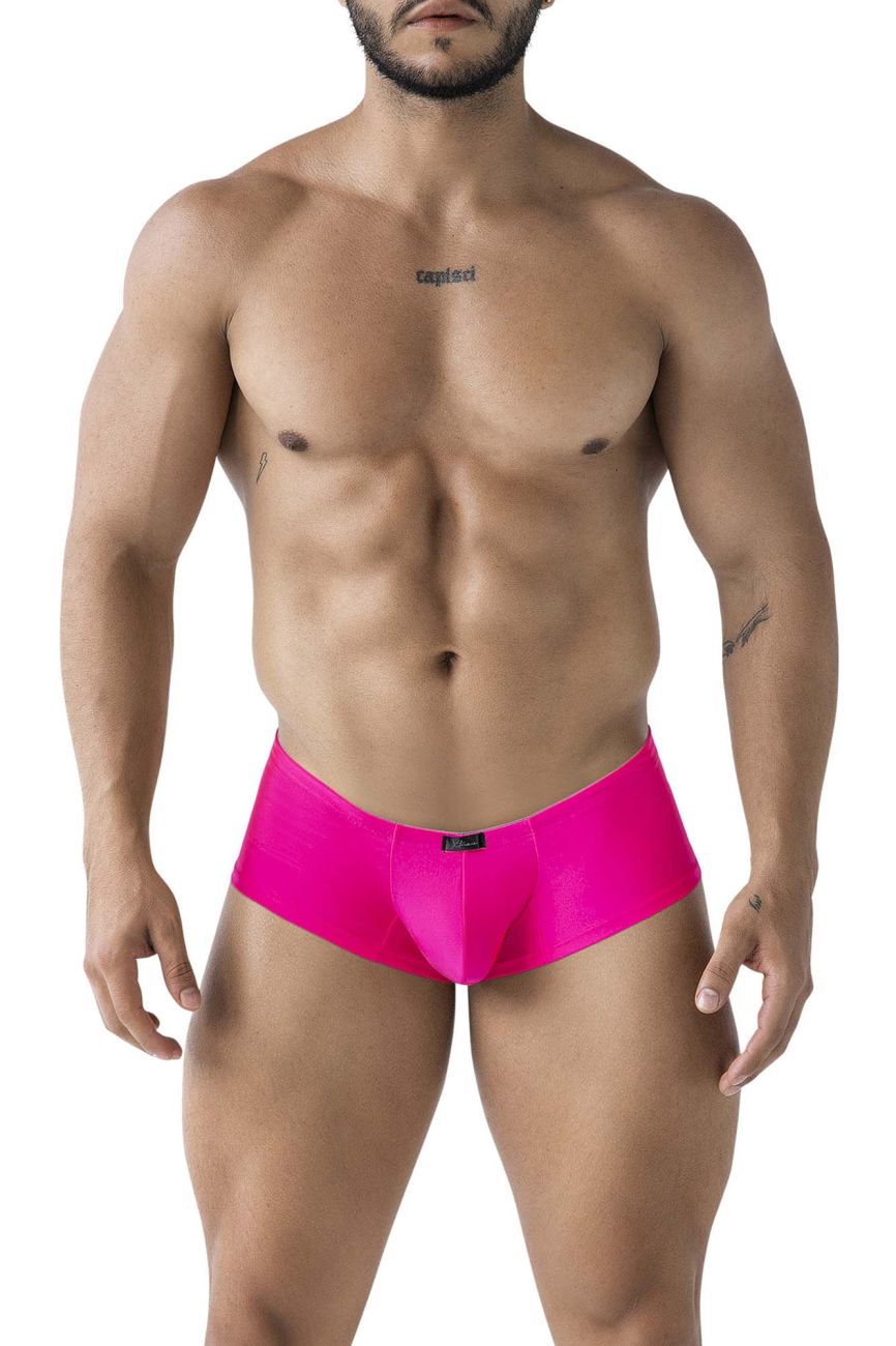 Xtremen Men's Underwear 91234 Microfiber Trunks Color Fuchsia