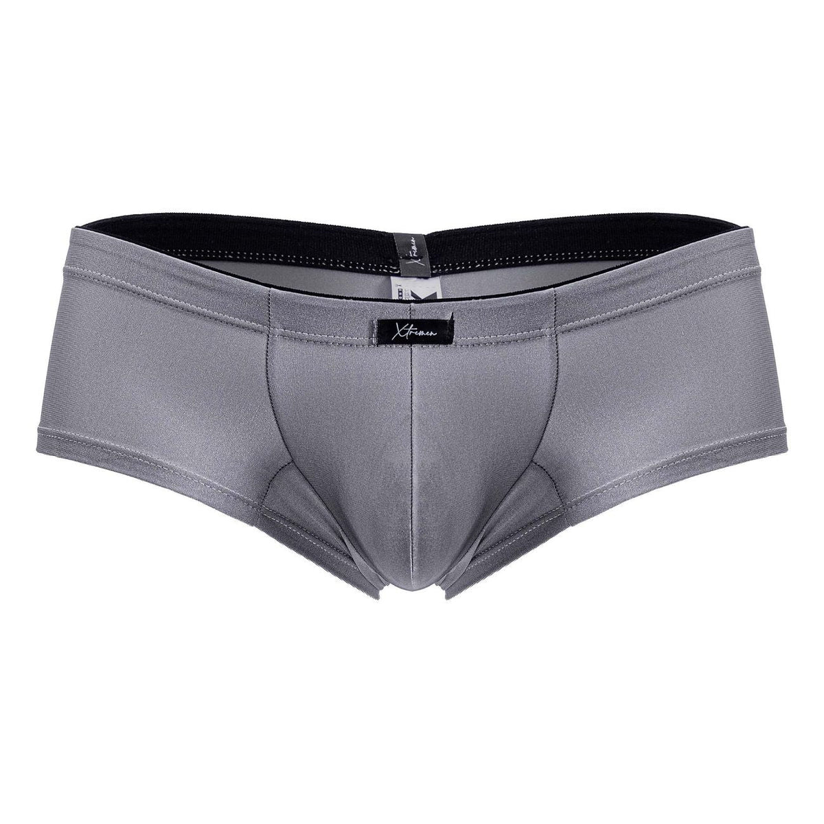 Xtremen Men's Underwear 91234 Microfiber Trunks Color Gray