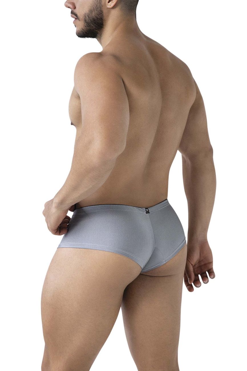 Xtremen Men's Underwear 91234 Microfiber Trunks Color Gray
