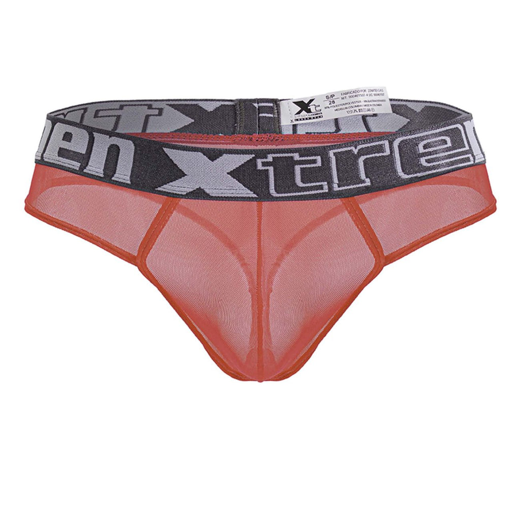 Xtremen Men's Underwear 91235 Microfiber Thongs Color Fuchsia