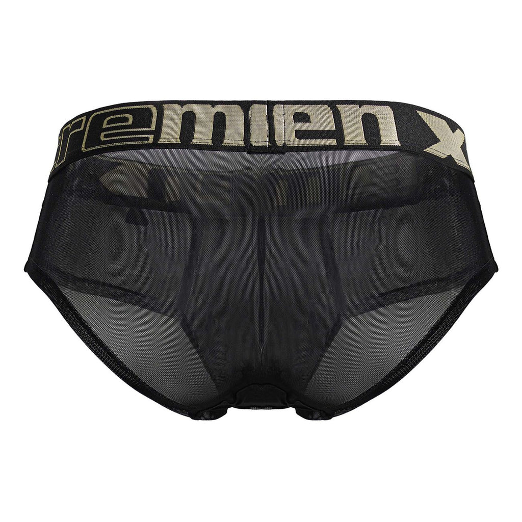 Xtremen Men's Underwear 91236 Microfiber Briefs Color Black