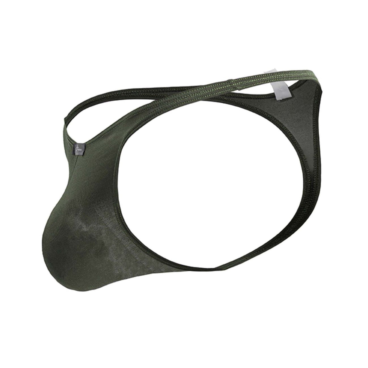 Xtremen Men's Underwear 91238 Microfiber Thongs Color Green