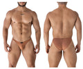 Xtremen Men's Underwear 91239 Microfiber Bikini Color Brown