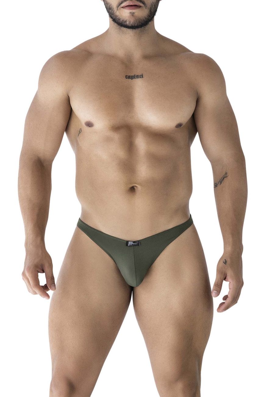 Xtremen Men's Underwear 91239 Microfiber Bikini Color Green
