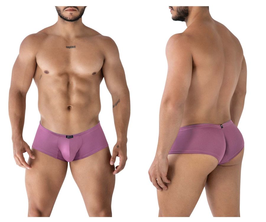 Xtremen Men's Underwear 91240 Microfiber Trunks Color Blackberry