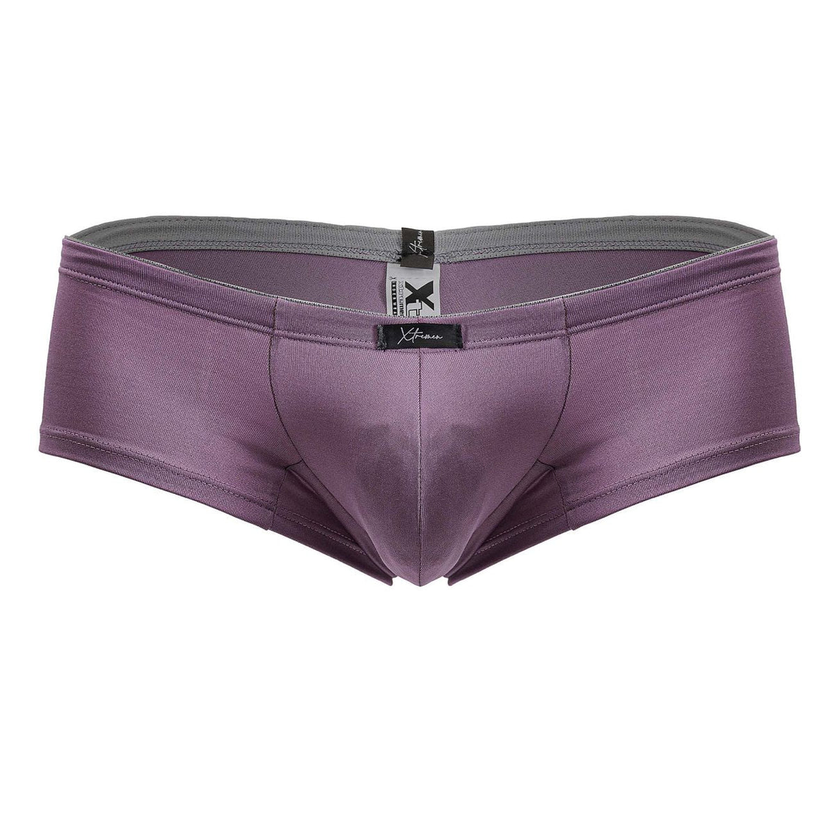 Xtremen Men's Underwear 91240 Microfiber Trunks Color Blackberry