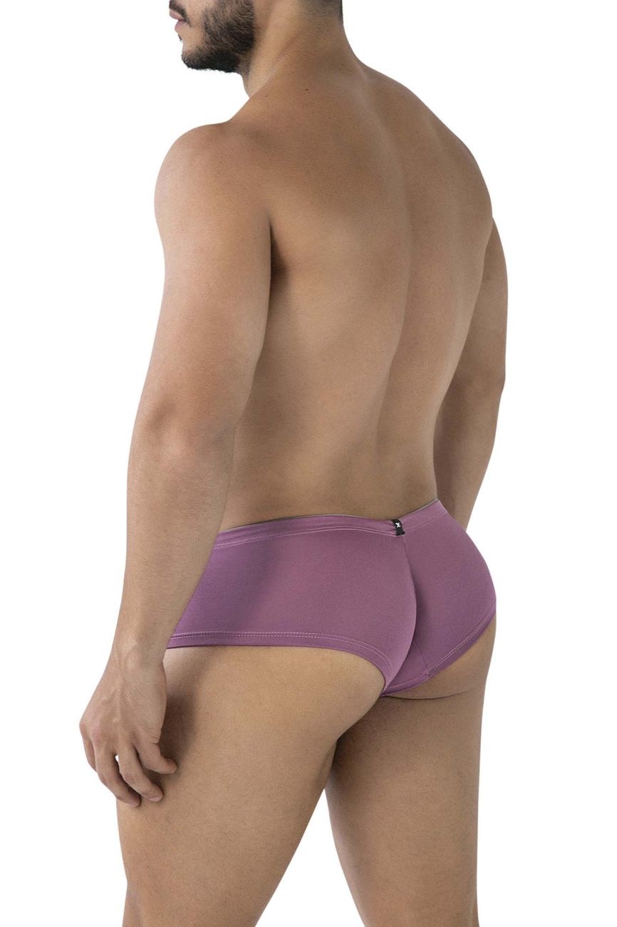 Xtremen Men's Underwear 91240 Microfiber Trunks Color Blackberry