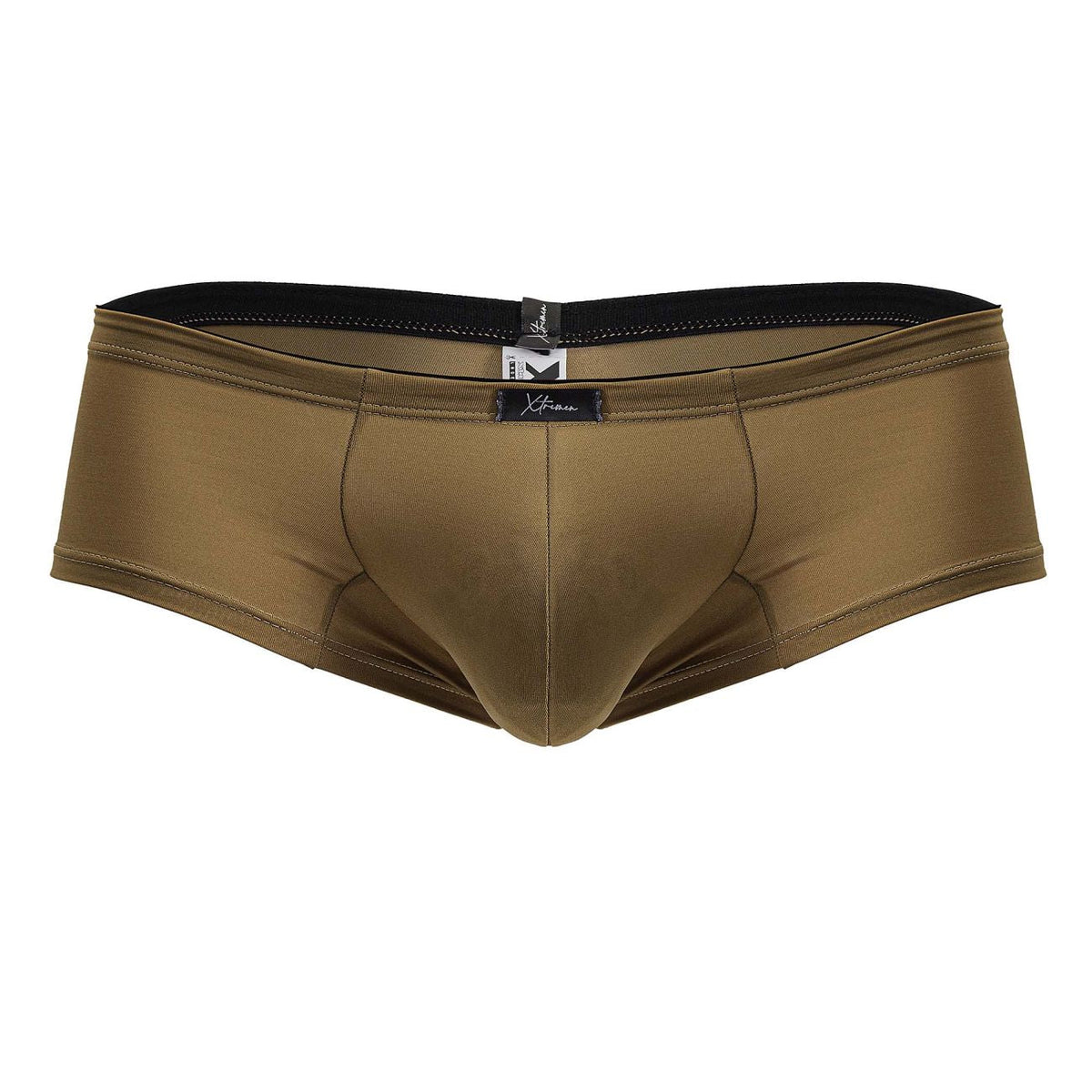 Xtremen Men's Underwear 91240 Microfiber Trunks Color Brown
