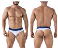 Xtremen Men's Underwear 91241 Microfiber Thongs Color White